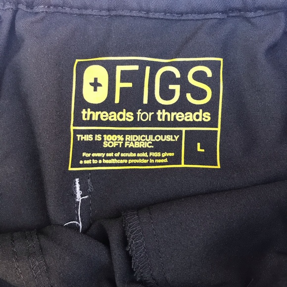 Figs Other - Black Figs Scrub Pants and black top
